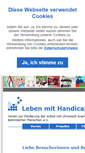 Mobile Screenshot of leben-mit-handicaps.de